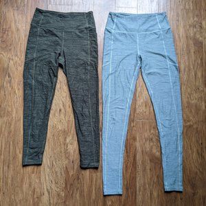 Victoria's Secret Incredible Essential Pocket Leggings Small/6 - Olive & Sage